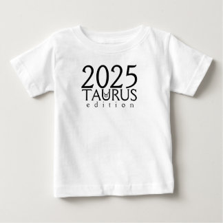 2025 Taurus-utgåvan med symbolen Baby T-Shirt