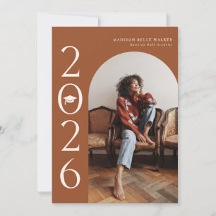 2025 Terracotta Arch Studenten Tack Kort