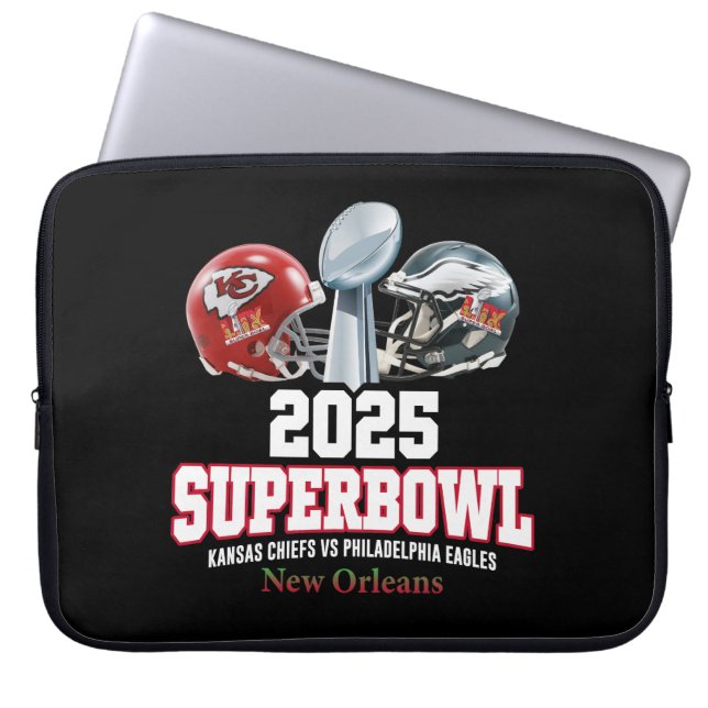 2025 Toppen Bowl Showdown Laptop Fodral (Framsidan)