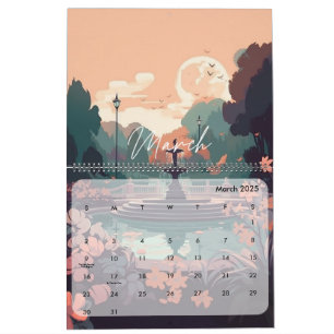 2025 Tranquil Scenes Kalender