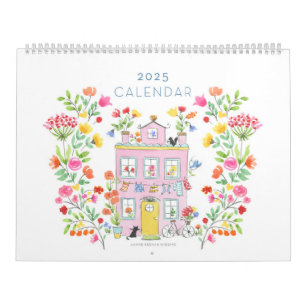 2025-tums väggkalender/stor 11-tums x 14,25 tum kalender