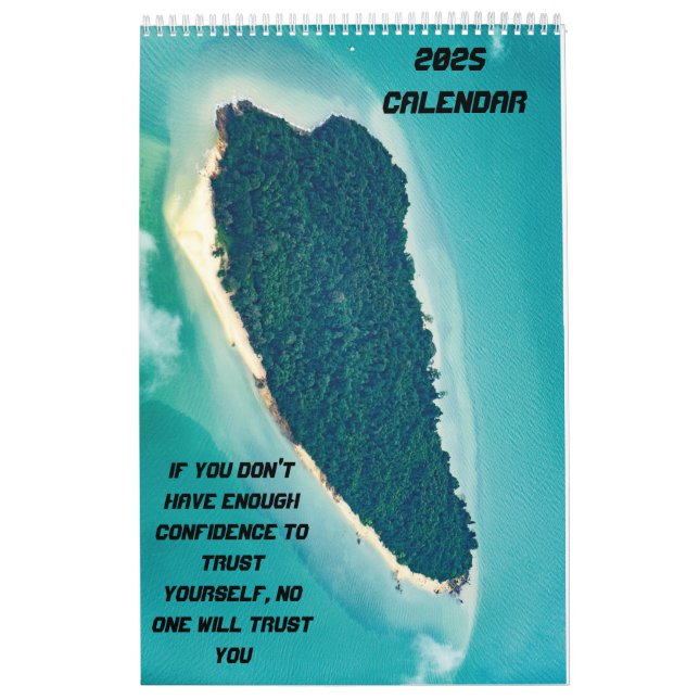 2025 vacation islands kalender (Omslag)