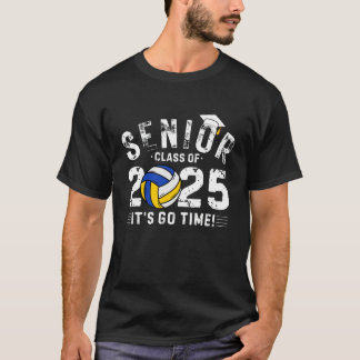 2025 Volleyball Player - klass 2025-studenten T Shirt