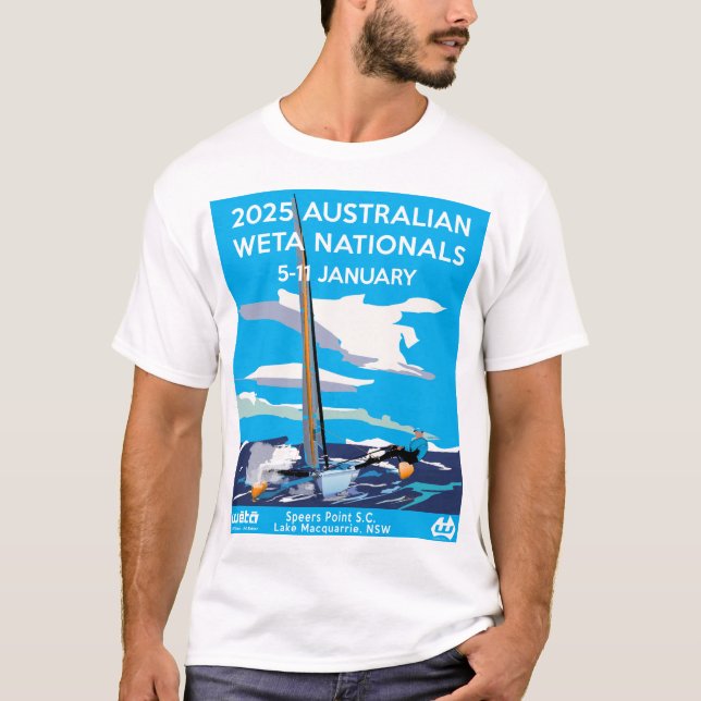 2025 Weta Nationals T-Shirt (Framsida)