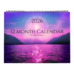 2026 12 Månaders Kalender av SSTRANGECLOUDSS 