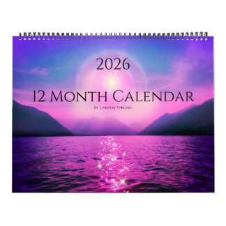 2026 12 Månaders Kalender av SSTRANGECLOUDSS