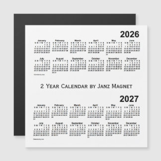 2026-2027 års vitbok - tidtabell från Janz Magnet
