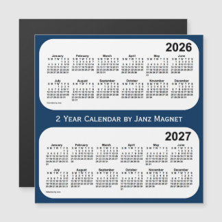 2026-2027: Polisboxens blå tvåårskalender från Jan