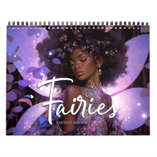 2026 Älvor 3 Fantasy Art Calendar Kalender