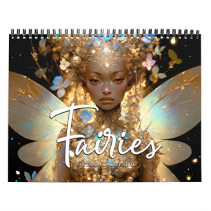 2026 Älvor 5 Fantasy Art Calendar Kalender