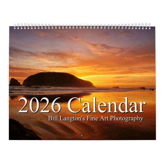 2026 Annual Photography Calendar Kalender (Omslag)