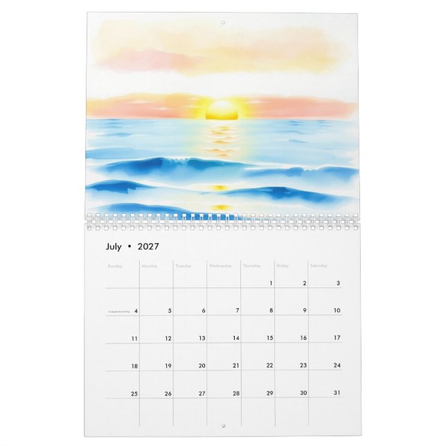 2026 Anpassad fotokalender Kalender (Jul 2027)