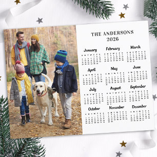 2026-Anpassningsbarnas foto- och familjekalender f Helg Vykort
