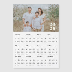 2026-Anpassningsbarnas fotomagnetisk kalender