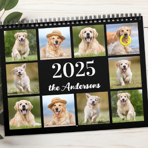 2026-Anpassningsbarnas Hund Fotofamilj Pet Skapar  Kalender