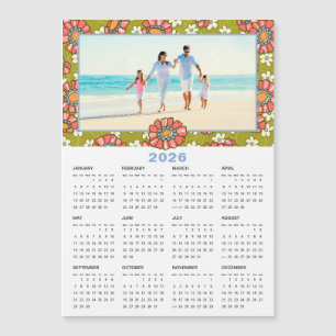 2026-Anpassningsbarnas kalender för Blommigt av fo
