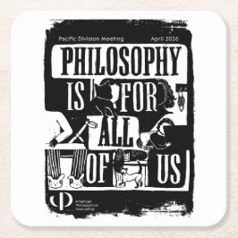 2026 APA Pacific Division coaster Underlägg Papper Kvadrat