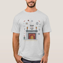 2026 Är Den Nya 2016 Digitala Kulturvektorn T Shirt