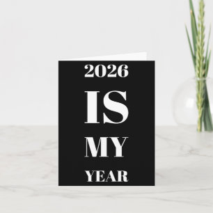 2026 är mitt år nyårslöfte motivation aff kort