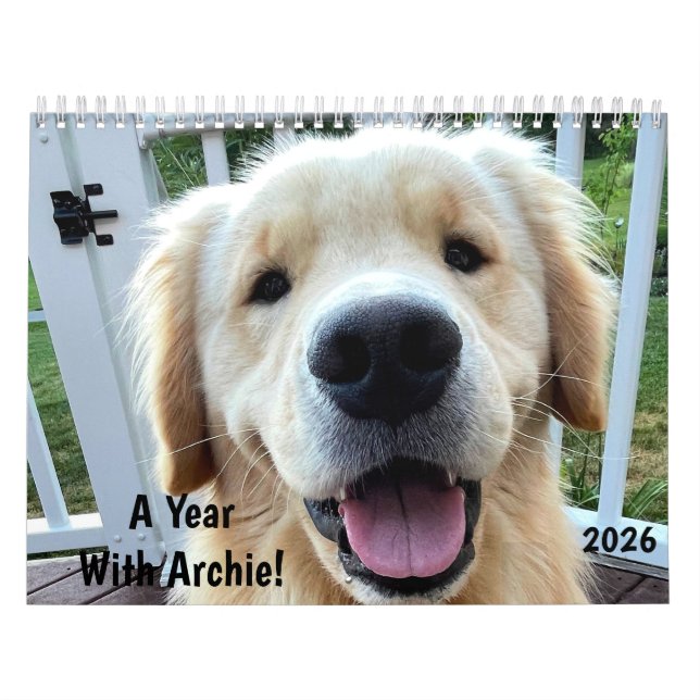 2026 Archie Calendar Kalender (Omslag)