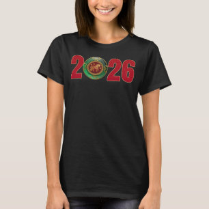 2026 Årets nyårsjubileum i Jade T Shirt