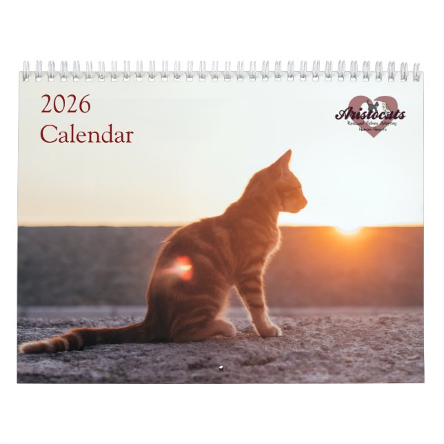 2026 Aristocats Calendar Kalender (Omslag)