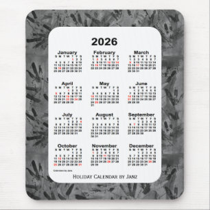 2026 års Black Art Helgdag Calendar av Janz Musmatta