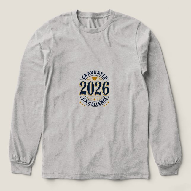2026 års examensdesign t shirt (Design framsida)