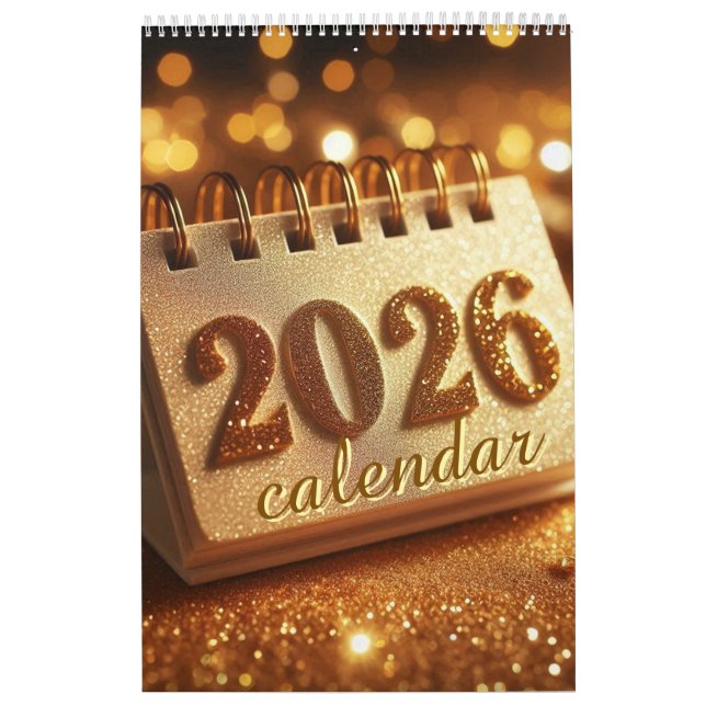 2026 års gyllene kalender (Omslag)