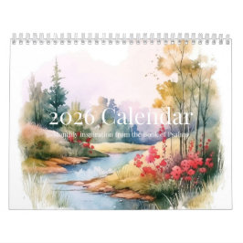 2026 års inspirationskalender Bokar av psalms Kalender