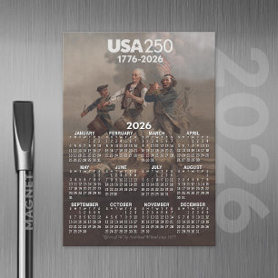 2026 års kalender - andan 76 - USA:s tjugofemtonde