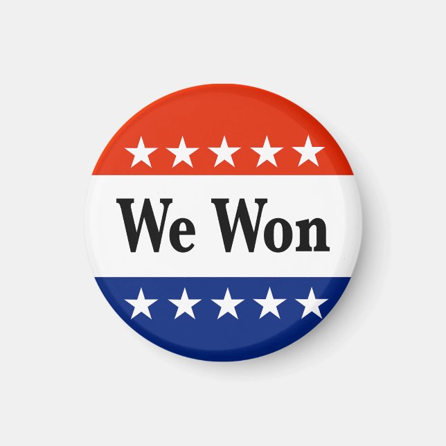 2026 års val magnet (Framsidan)