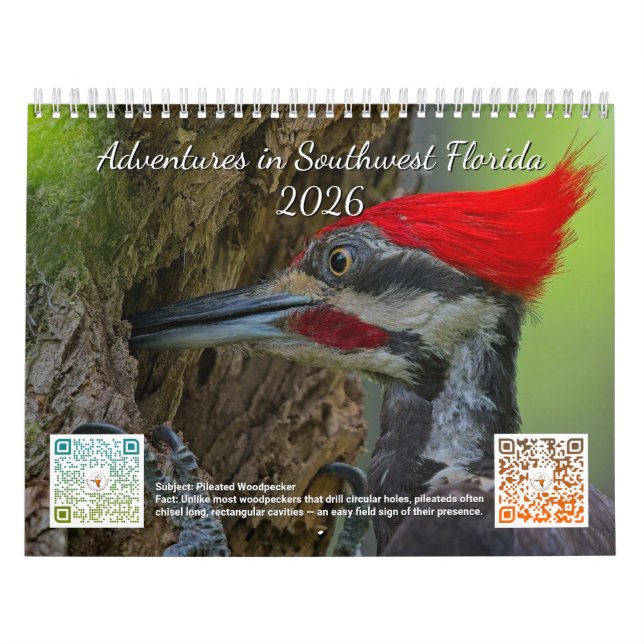 2026 Äventyr i Southwest Florida Calendar Kalender (Omslag)