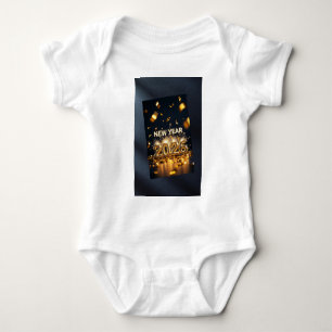 2026 Baby Bodysuit - Söt Festlig Endräkt för Spädb T Shirt