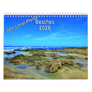 2026 Beaches Calendar Kalender