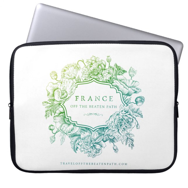 2026 blå/grön laptopfodral laptop fodral (Framsidan)