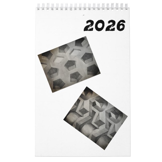 2026 Blockkalender Kalender (Omslag)