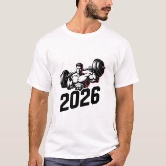 2026 Bodybuilder Barbell Lifting Shirt T