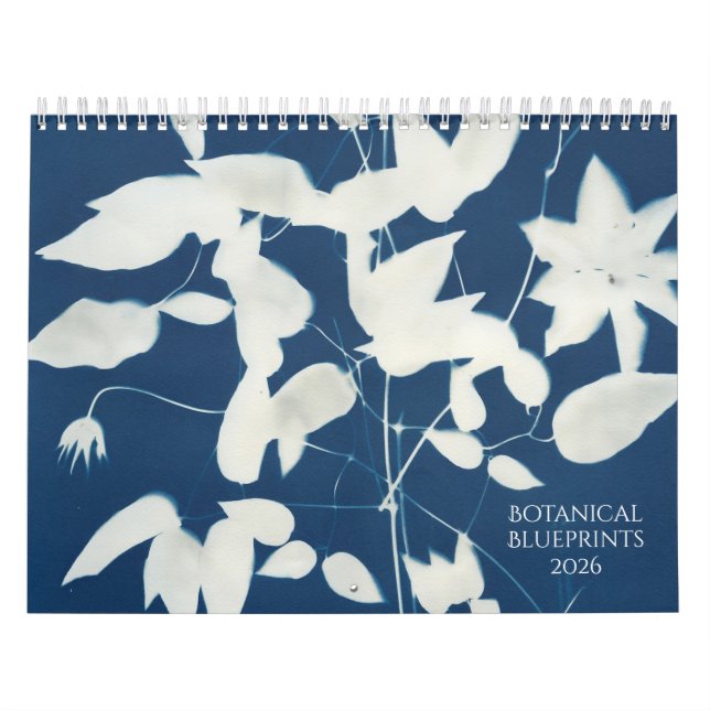 2026 Botanisk Väggkonstkalender Kalender (Omslag)