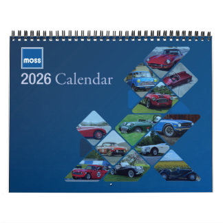 2026 British Classics Calendar Kalender