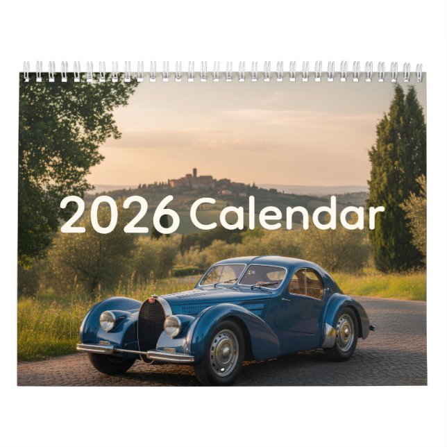 2026 British Classics  Kalender (Omslag)