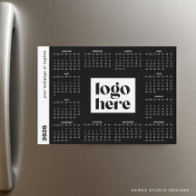 2026 Business Branded Anpassningsbar Färg Calendar