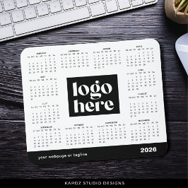 2026 Business Logotyp Fullt Year Calendar Pad Musmatta