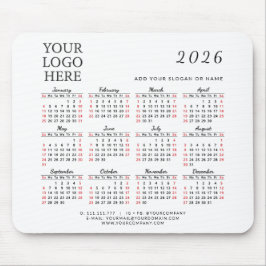 2026 Calendar Corporate Anpassningsbar Business Lo Musmatta