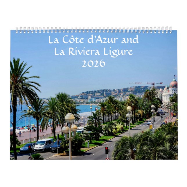 2026 Calendar French Riviera Kalender (Omslag)