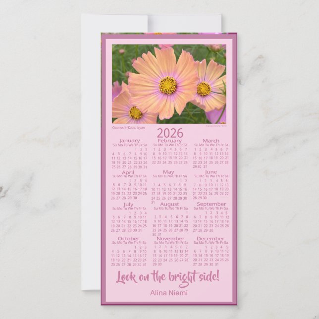  2026 Calendar  Julkort (Framsida)