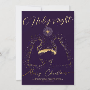 2026 Calendar Ntivity Manger O Heliga Natt Script Julkort