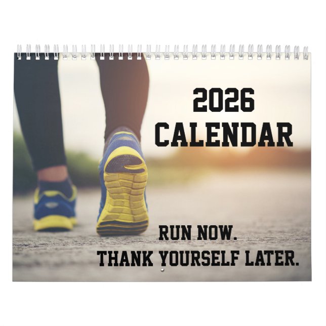 2026 Calendar Running Runner Fitness For Her Women Kalender (Omslag)