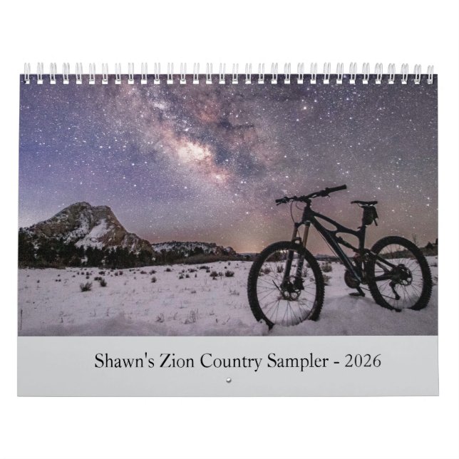 2026 Calendar - Shawn's Zion Country Sampler Kalender (Omslag)
