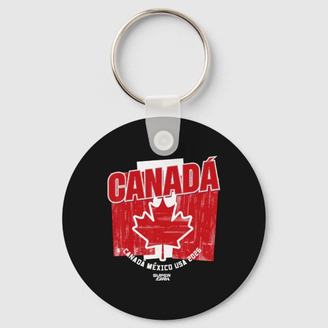 2026 Canada Soccer Fan World Cup  Nyckelring (Framsida)